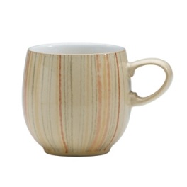 Denby Caramel Stripes Small Curve Mug