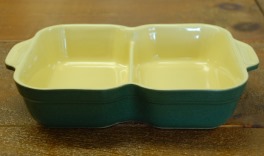 Denby Classic Green Divided Dish