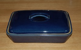 Denby Cottage Blue  Divided Dish with lid