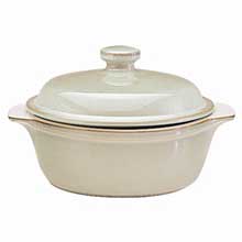 Denby Linen Discontinued Round Casserole Dish LID ONLY