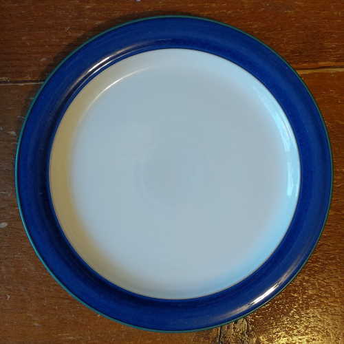 Denby Metz White Dinner Plate