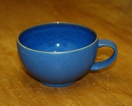 Denby Reflex Blue Breakfast Cup