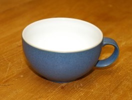 Denby Reflex White Breakfast Cup