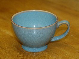 Denby Storm Grey Tea Cup